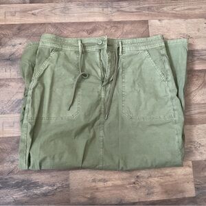 American Eagle Low Rise Maxi Cargo Skirt